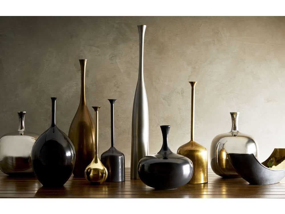 Arteriors Home Harris Polished Brass Vessel Set of 3