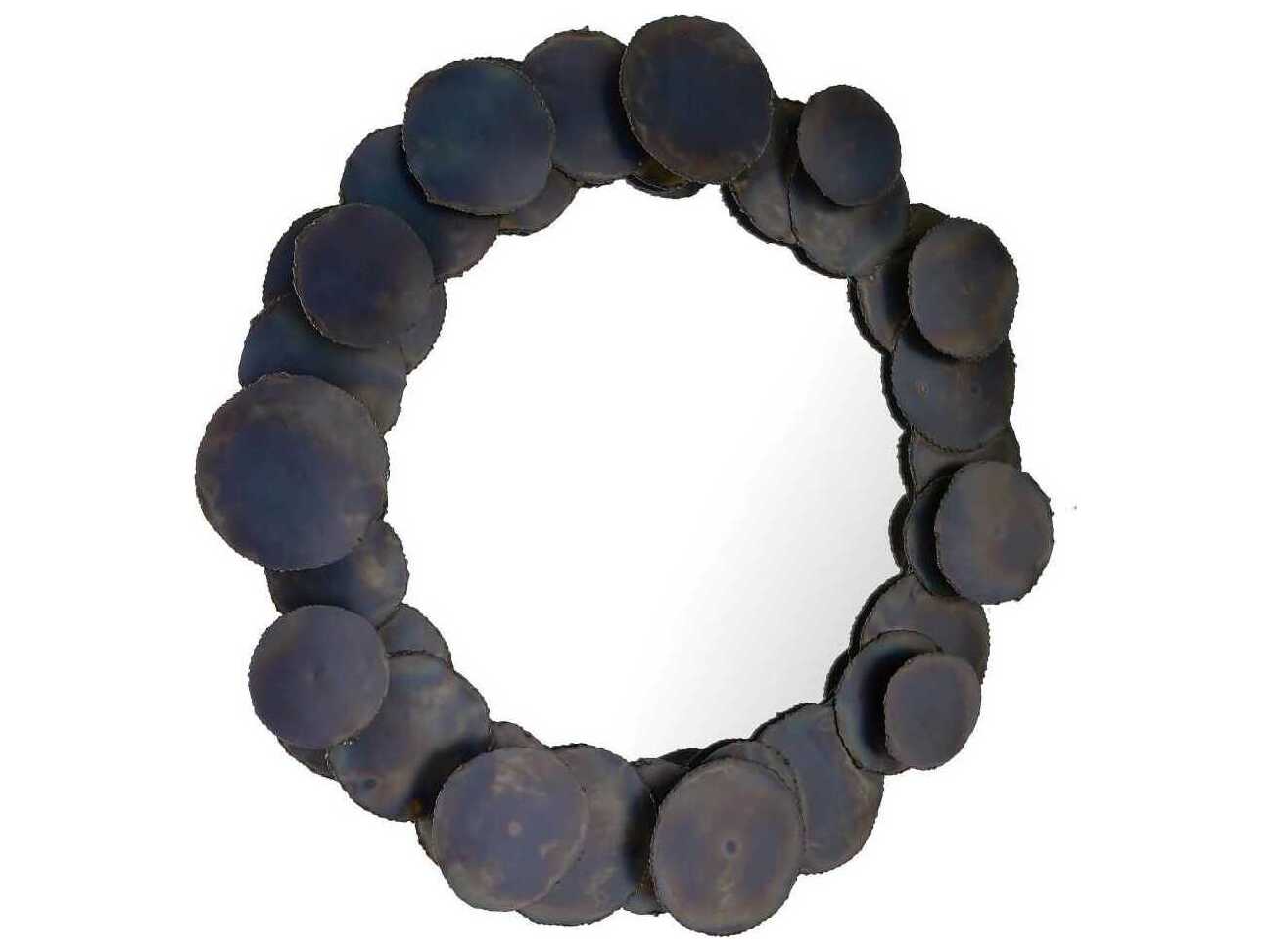 Arteriors Home Kensey Burnt Iron Wall Mirror