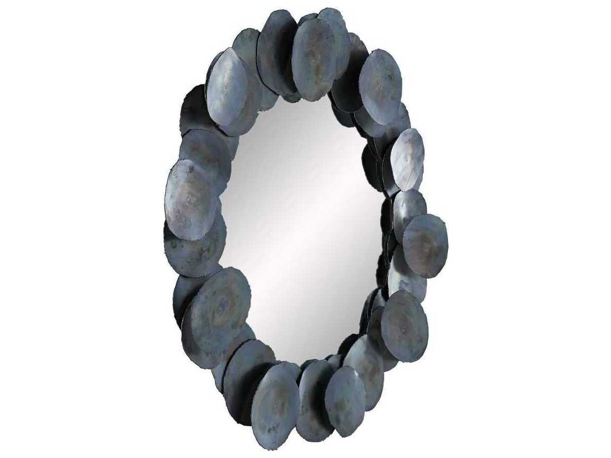 Arteriors Home Kensey Burnt Iron Wall Mirror