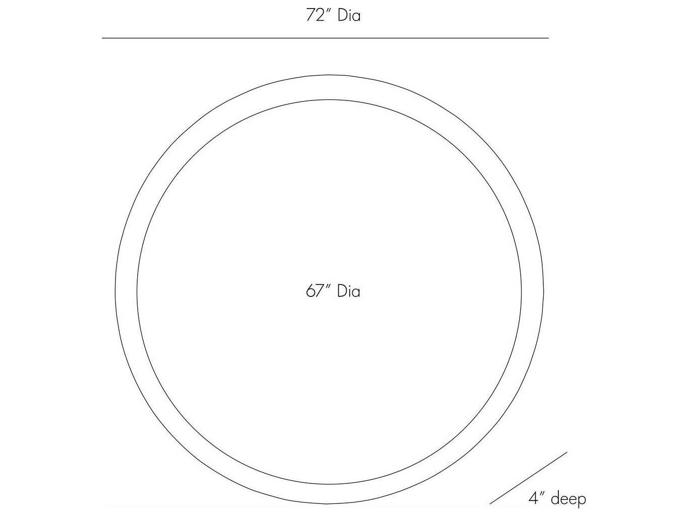 Arteriors Home Lesley Light Walnut Round Floor Mirror