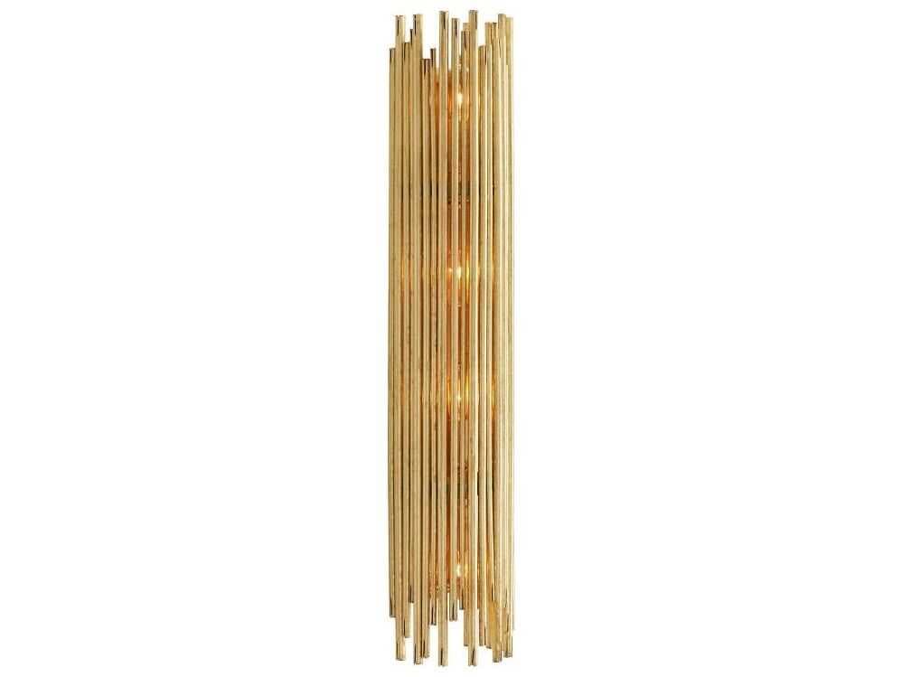 Arteriors Home Prescott 1-Light Gold Leaf Wall Sconce