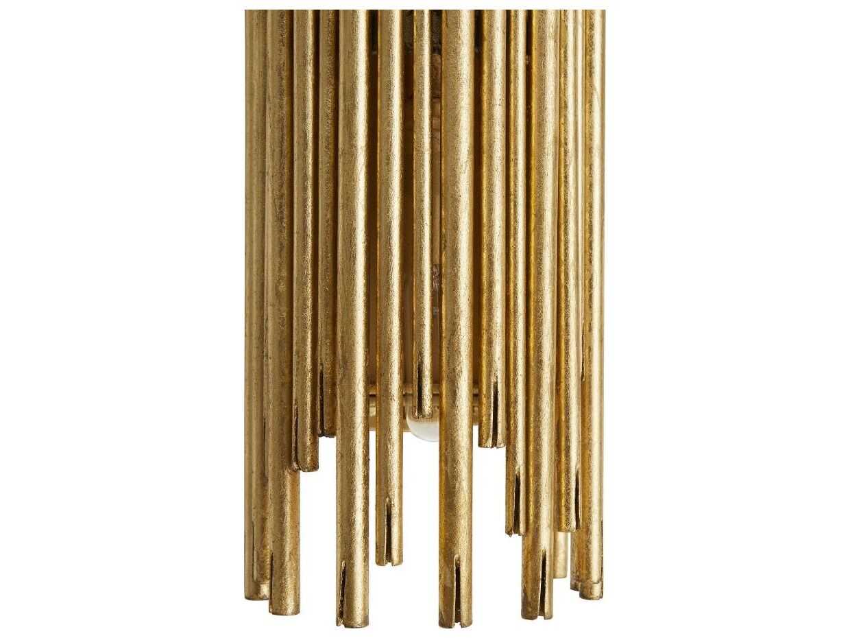 Arteriors Home Prescott 1-Light Gold Leaf Wall Sconce