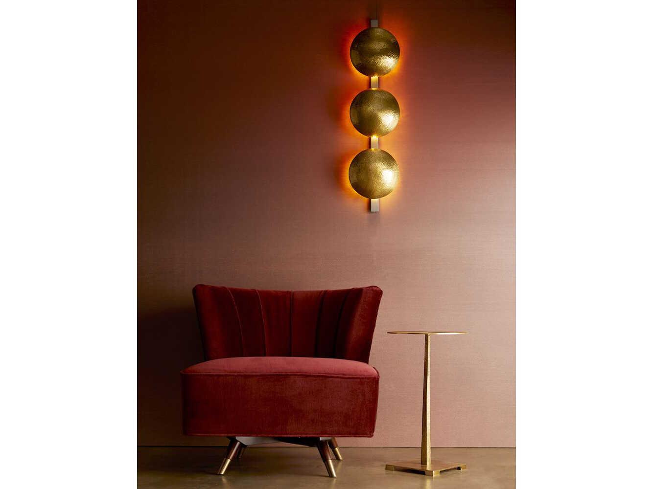 Arteriors Home Diesel 6-Light Vintage Brass Wall Sconce