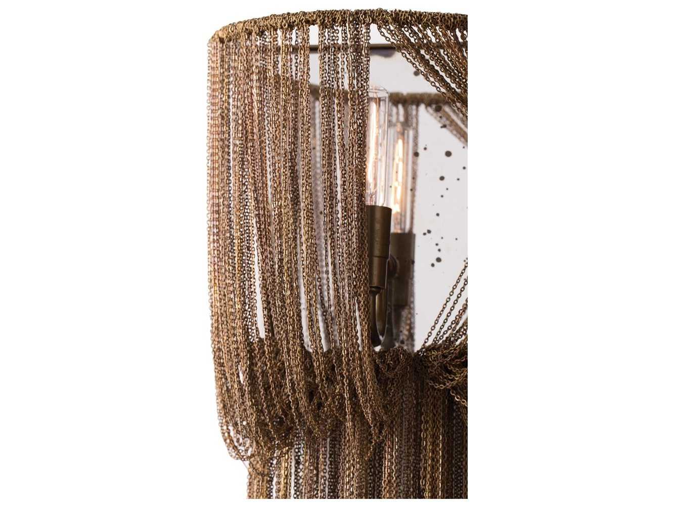 Arteriors Home Yale 1-Light Vintage Brass Wall Sconce