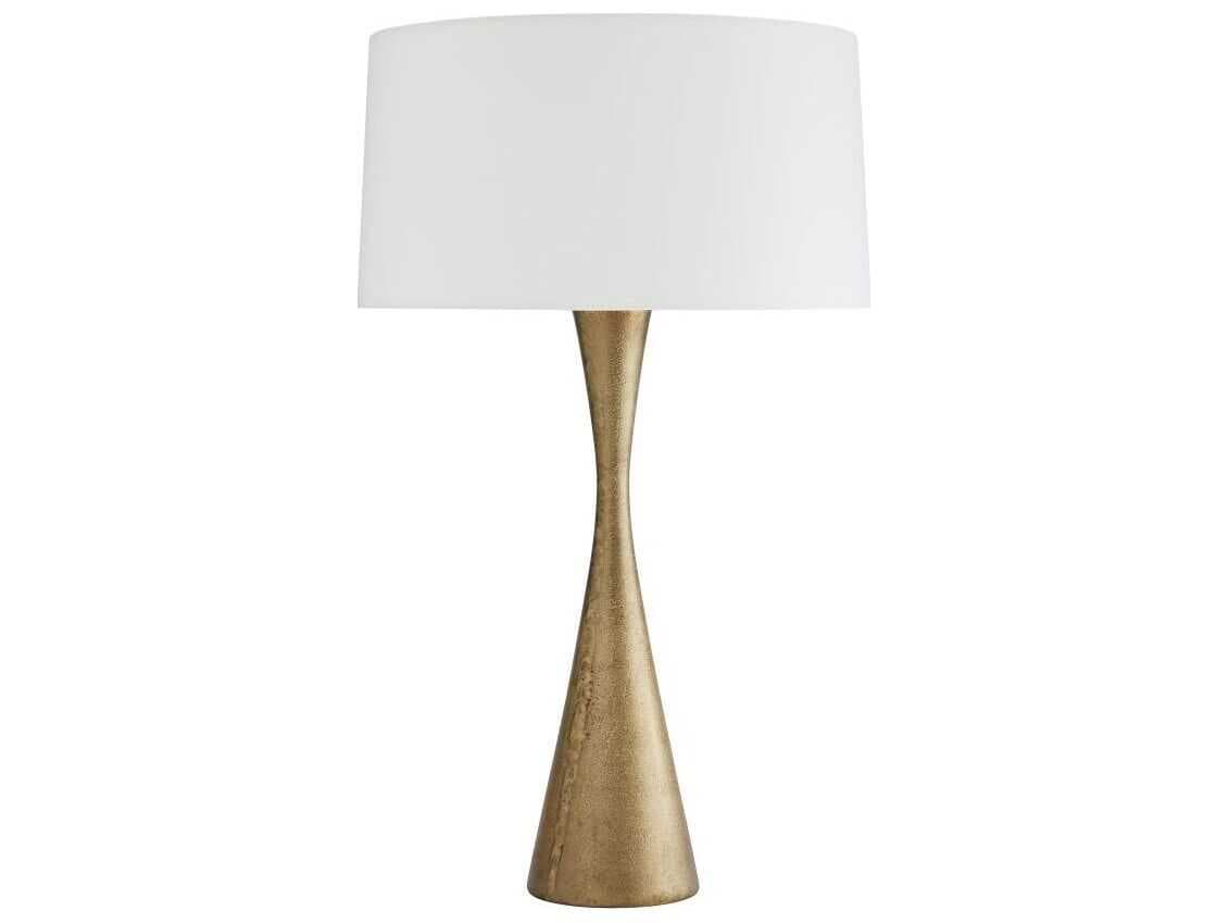 Arteriors Home Narsi Antique Brass Buffet Lamp