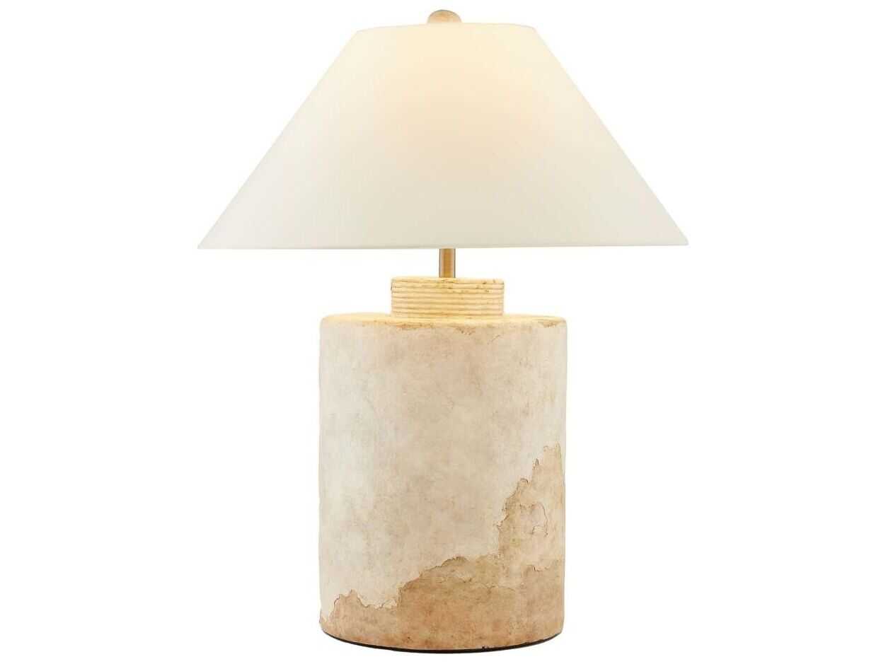 Arteriors Home Samala Tuscan Wash Terracotta Off White Buffet Lamp