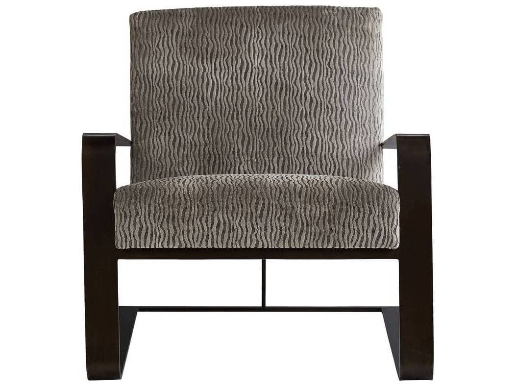 Arteriors Home Torcello Gray Velvet Accent Chair