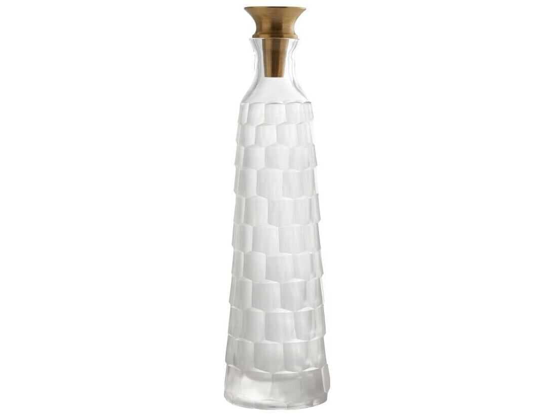 Arteriors Home Macklin Frosted Decanter Set of 3