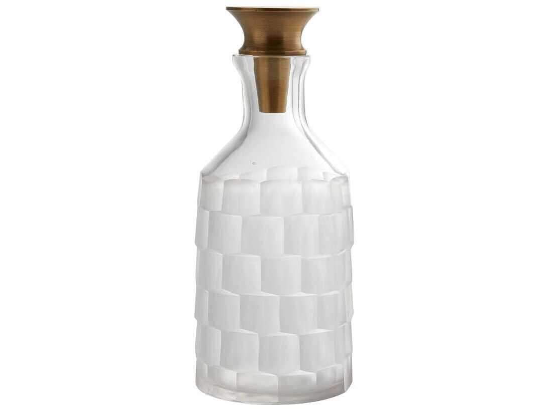 Arteriors Home Macklin Frosted Decanter Set of 3