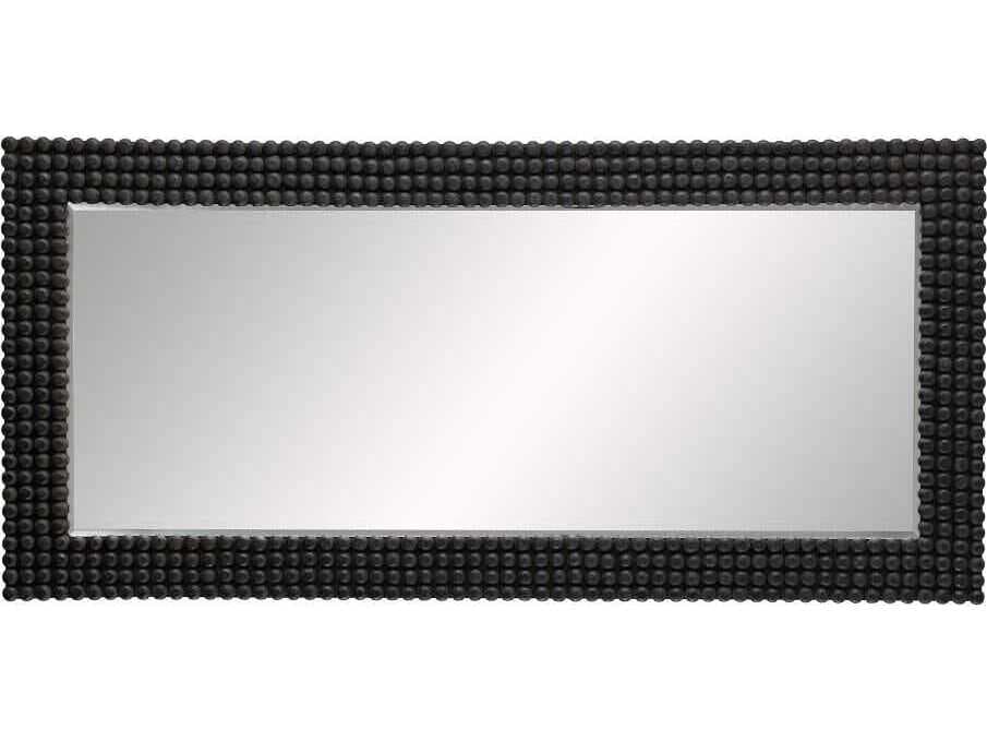Arteriors Home Paxton  Black Stained Rectangular Floor Mirror