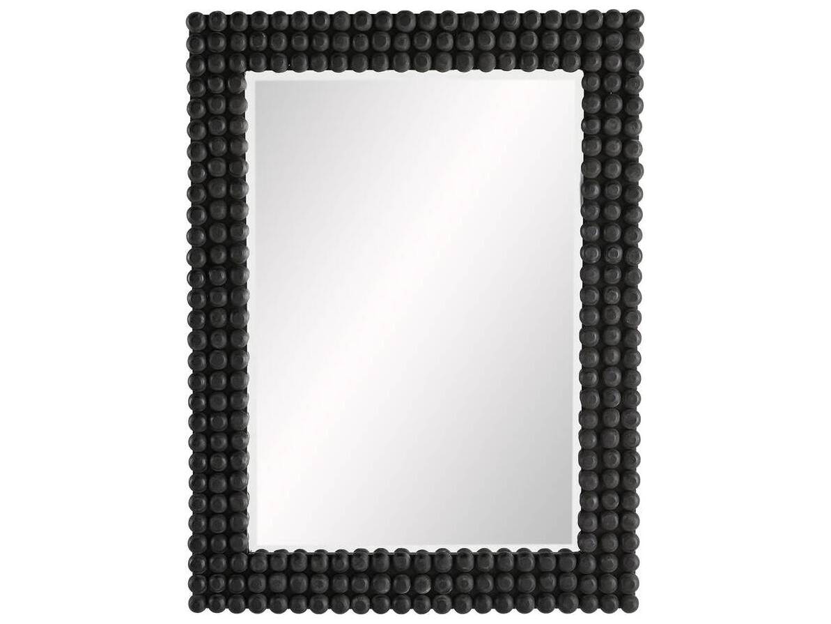 Arteriors Home Paxton Black Stained Wall Mirror