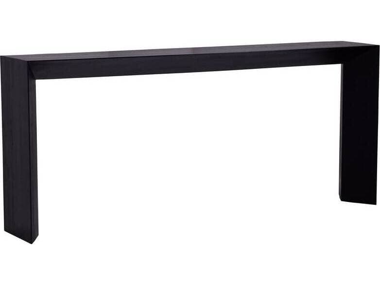 Arteriors Home Rectangular Wood Ebony Ormando Console Table