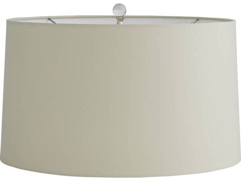 Arteriors Home Joss  Smoke Luster Glass Gray Buffet Lamp