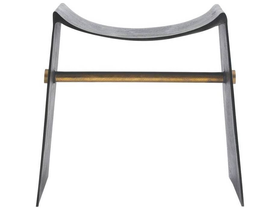 Arteriors Home Montez Blackened Accent Stool