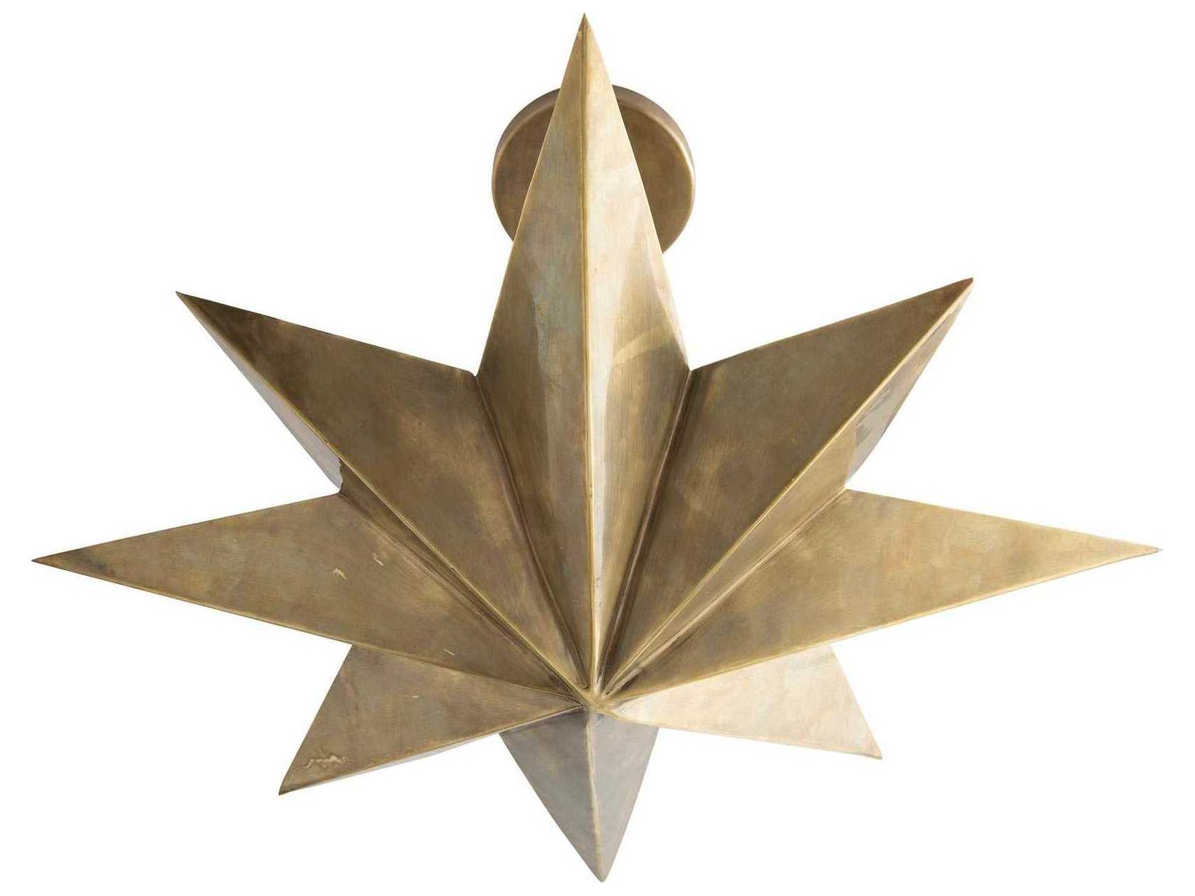 Arteriors Home Rex 4-Light Antique Brass Linear Pendant