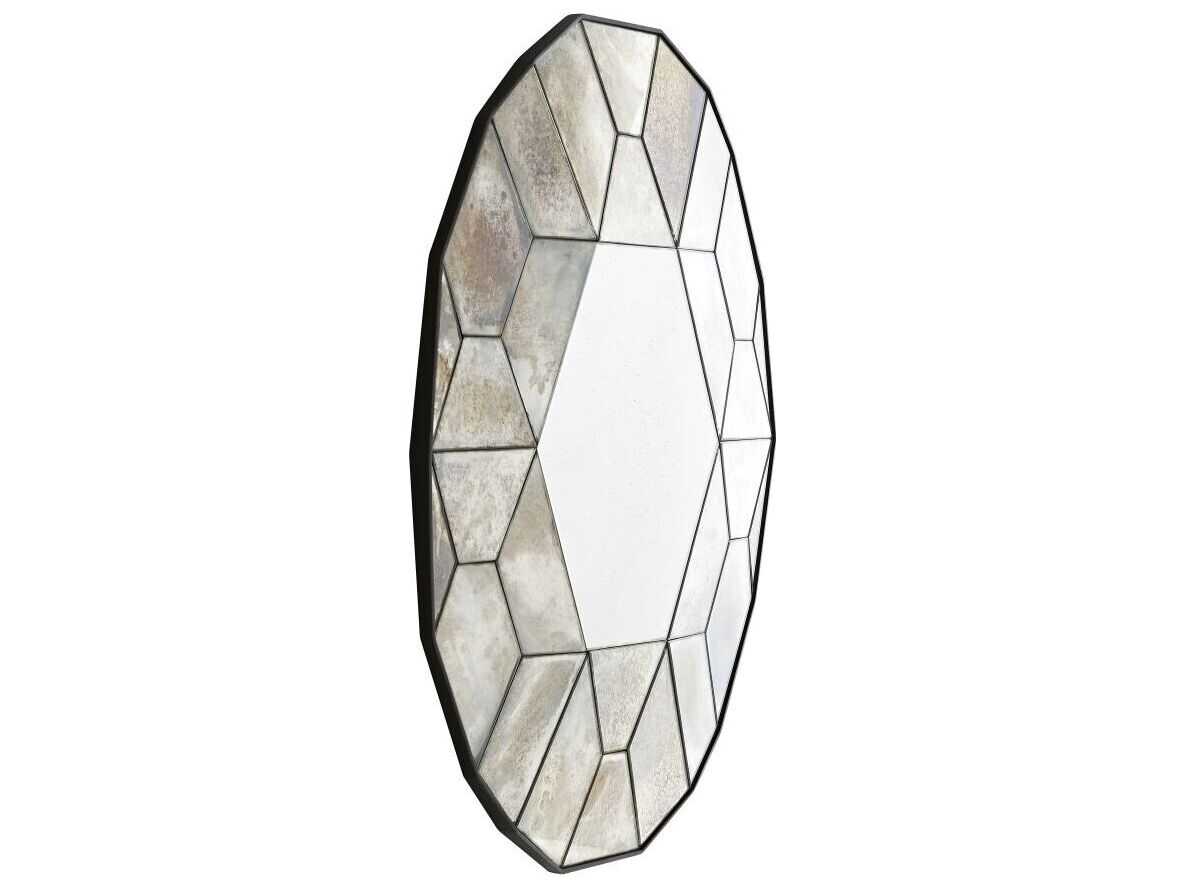 Arteriors Home Callen Natural Iron Oval Wall Mirror