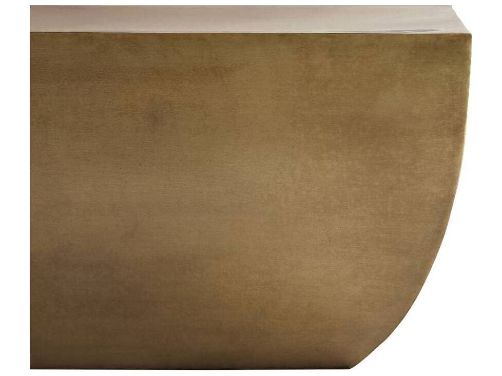 Arteriors Home Rectangular Metal Antique Brass Caroline Coffee Table