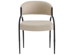 Arteriors Home Bahati Beige Upholstered Armless Dining Chair