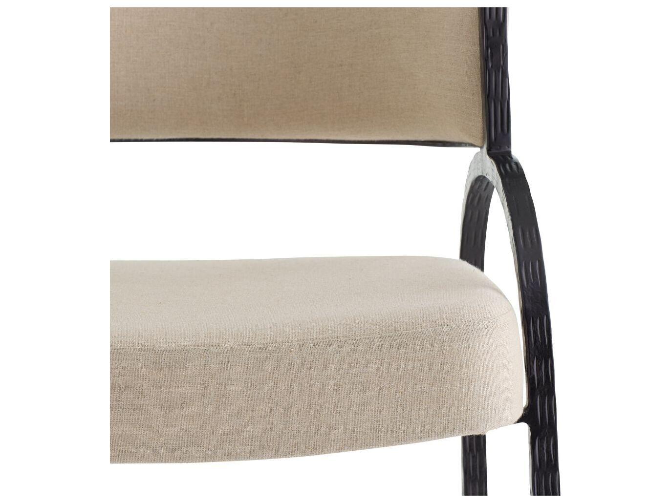Arteriors Home Bahati Beige Upholstered Armless Dining Chair