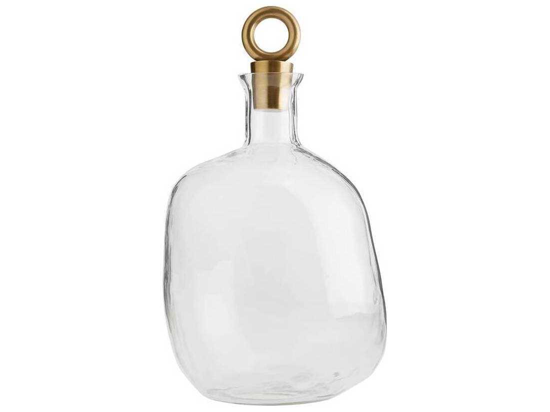 Arteriors Home Frances Clear Decanter Set of 2
