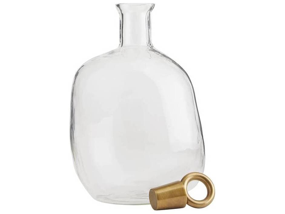 Arteriors Home Frances Clear Decanter Set of 2