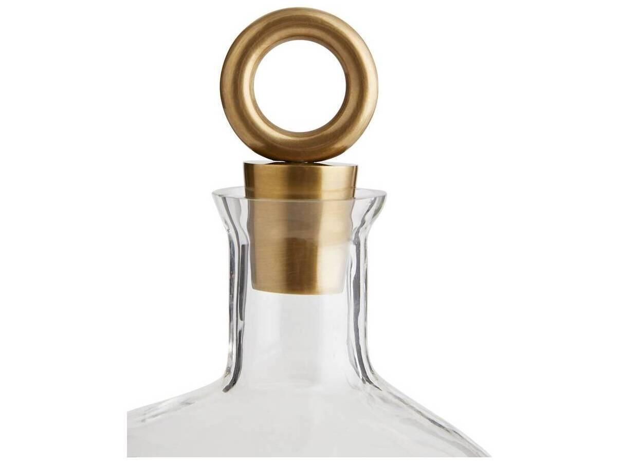 Arteriors Home Frances Clear Decanter Set of 2