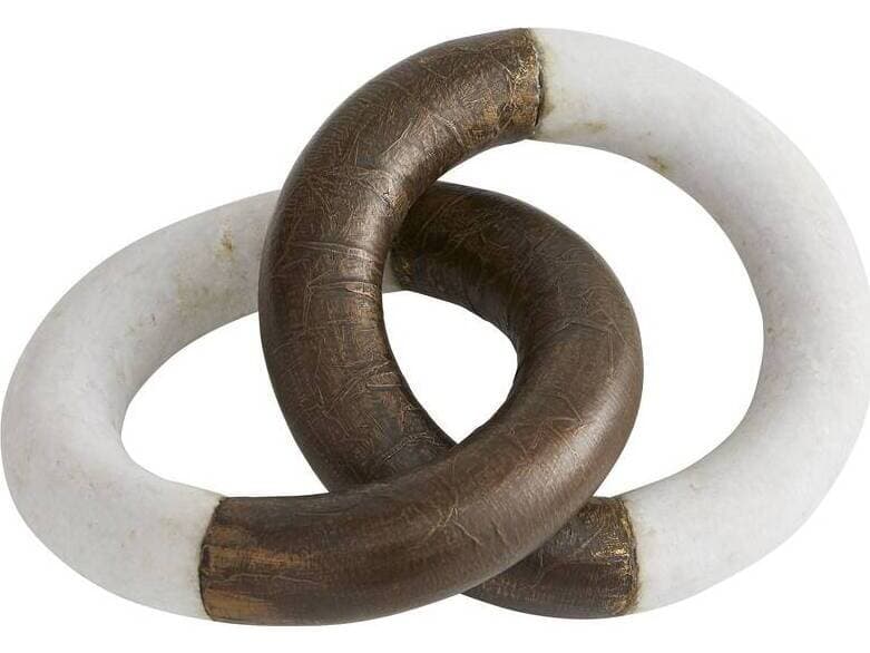 Arteriors Home Finnian White Sculpture