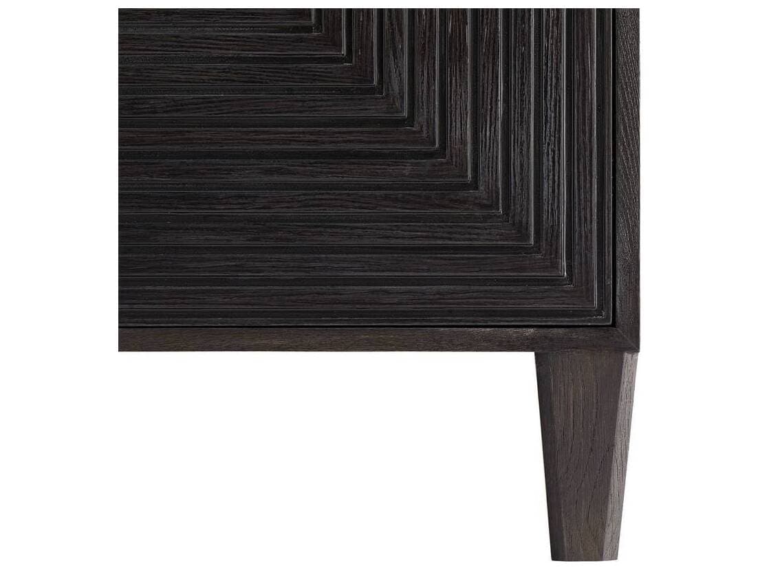 Arteriors Home Hendrix Ebony Black Oak Wood Accent Chest