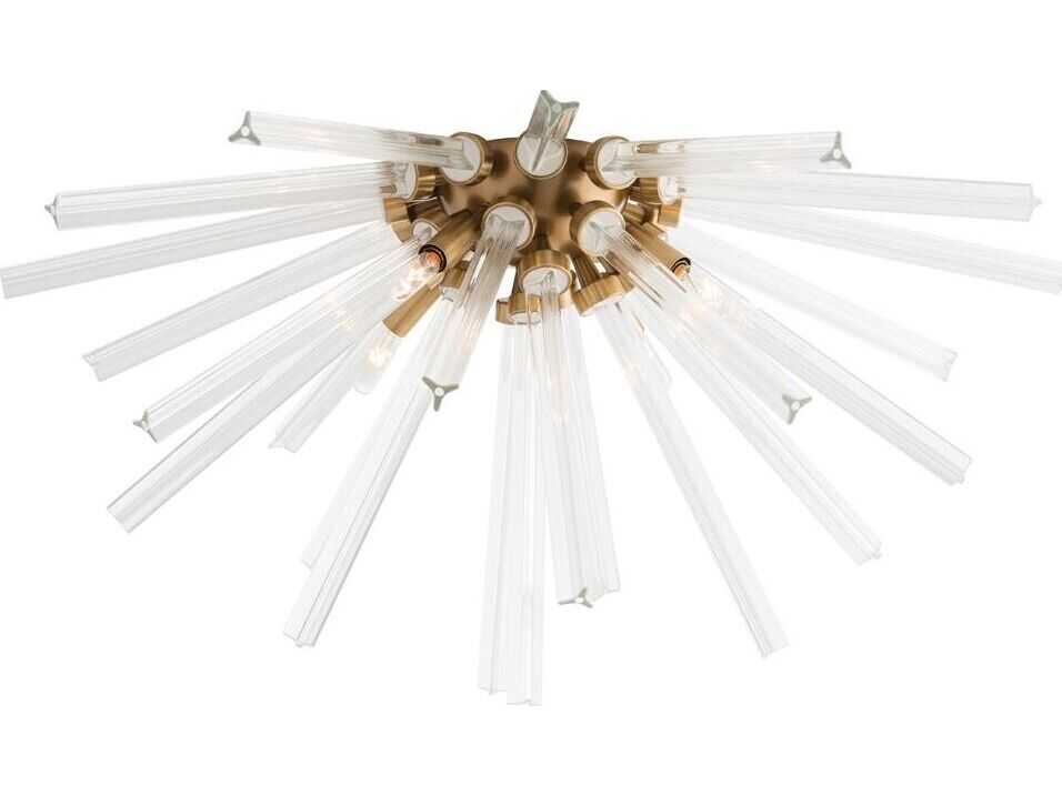 Arteriors Home Hanley 4-Light Antique Brass Sputnik Flush Mount