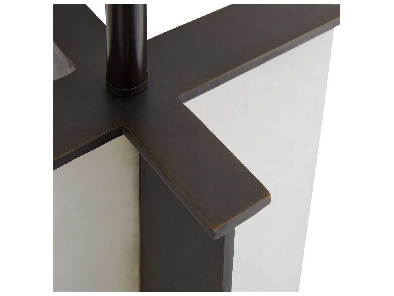 Arteriors Home Lyon Bronze White Alabaster Buffet Lamp