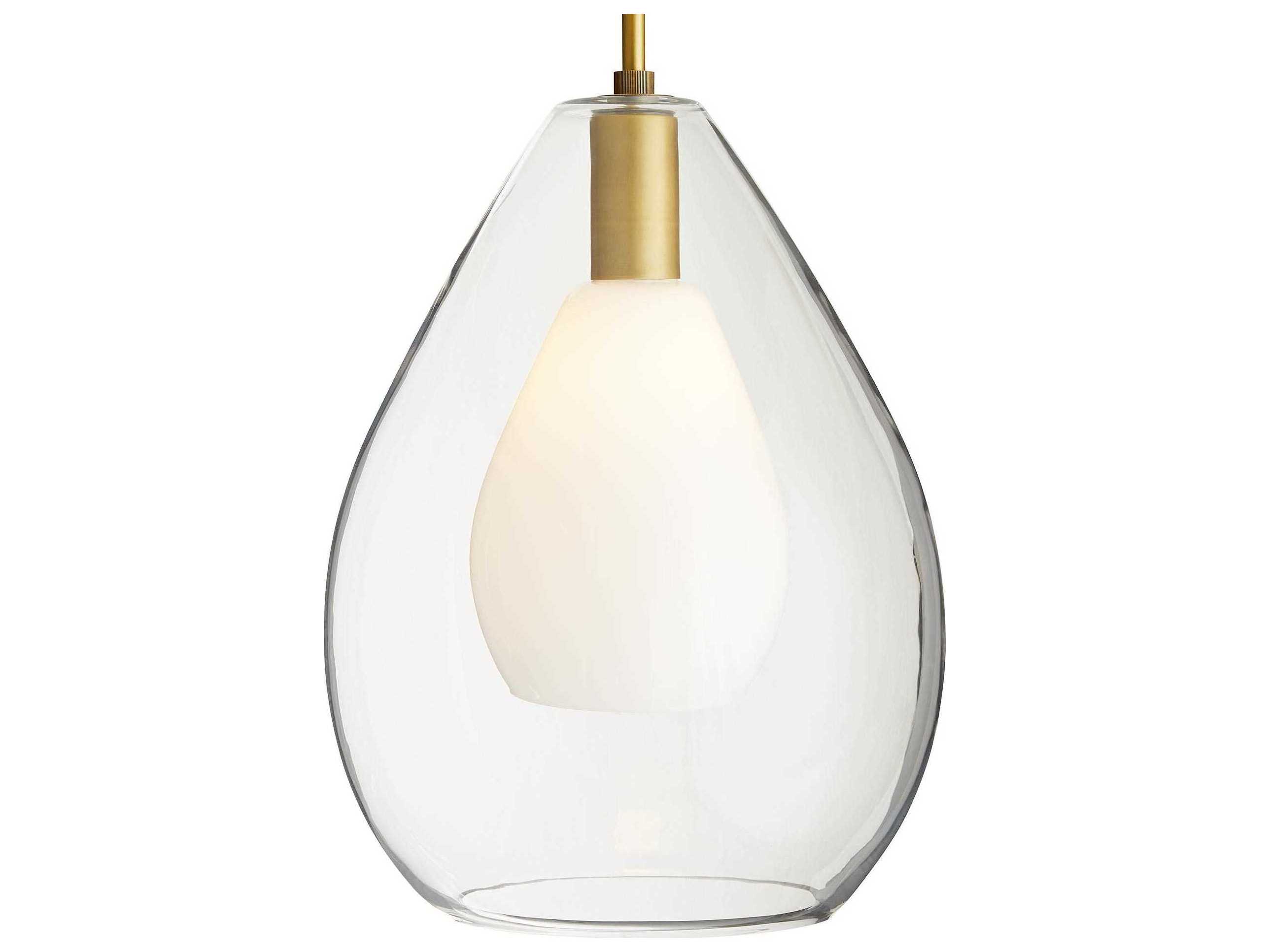Arteriors Home Nala  1-Light Antique Brass Pendant