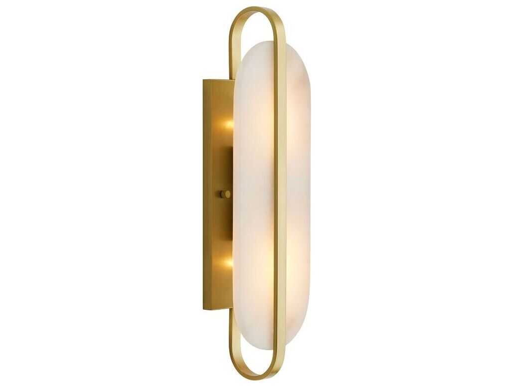 Arteriors Home Julius 2-Light Antique Brass Wall Sconce