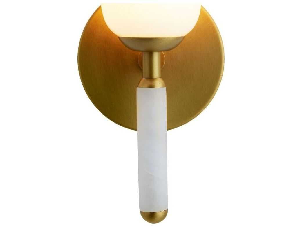 Arteriors Home Norwalk 1-Light Antique Brass Wall Sconce