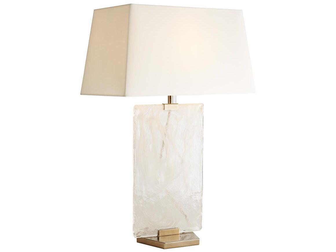 Arteriors Home Maddox  Opal Swirl White Buffet Lamp