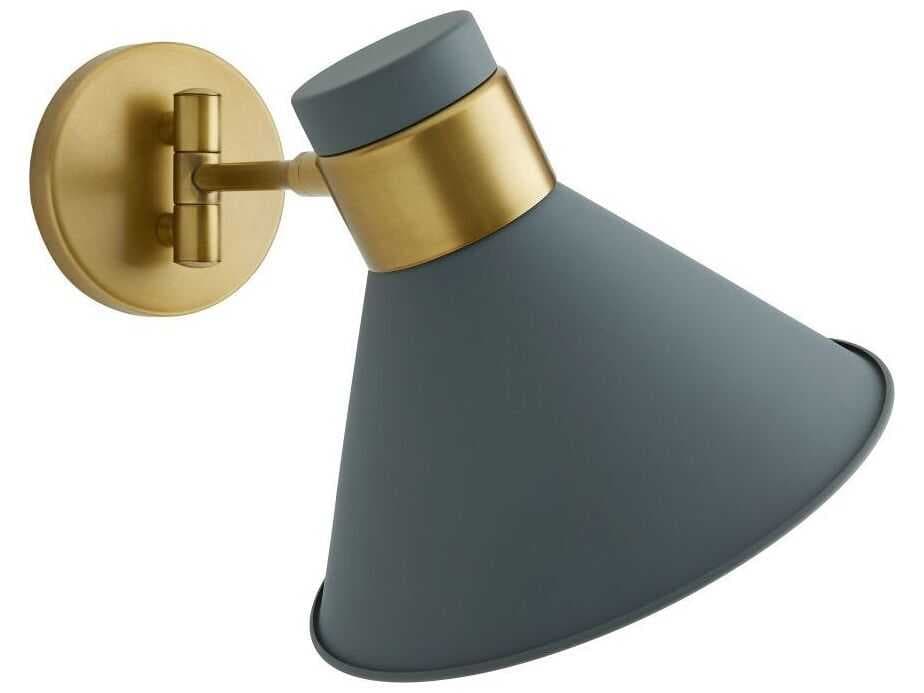 Arteriors Home Lane 1-Light Cadet Blue Wall Sconce