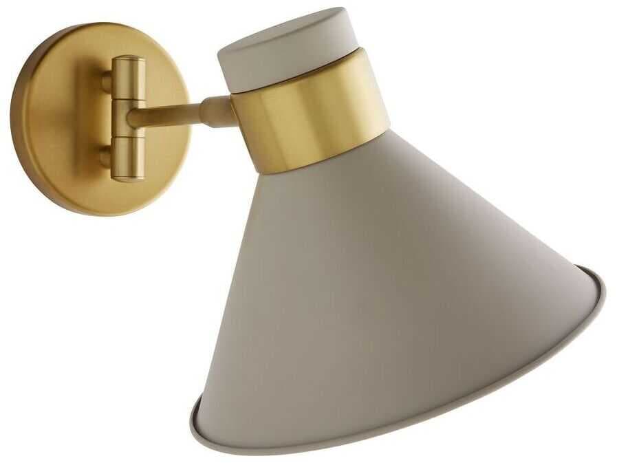 Arteriors Home Lane 1-Light Taupe Gray Wall Sconce