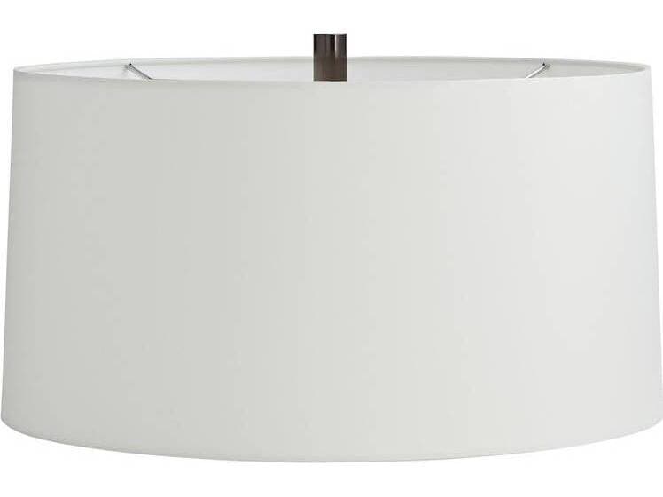 Arteriors Home Dale Smoke Glass Brown Nickel Buffet Lamp