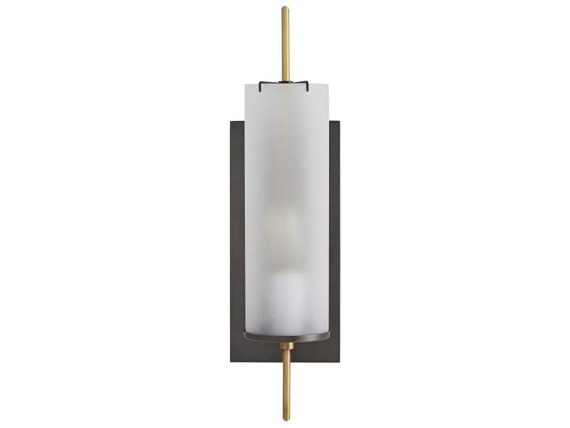 Arteriors Home Stefan 1-Light Bronze Antique Brass Wall Sconce
