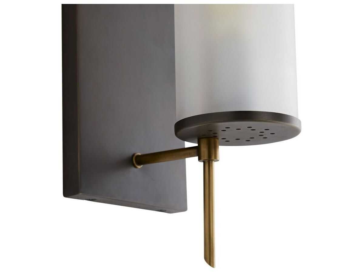 Arteriors Home Stefan 1-Light Bronze Antique Brass Wall Sconce
