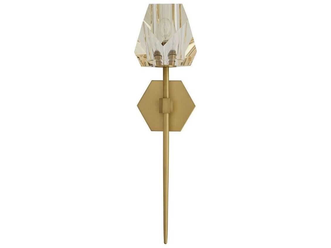 Arteriors Home Gemma 1-Light Antique Brass Wall Sconce