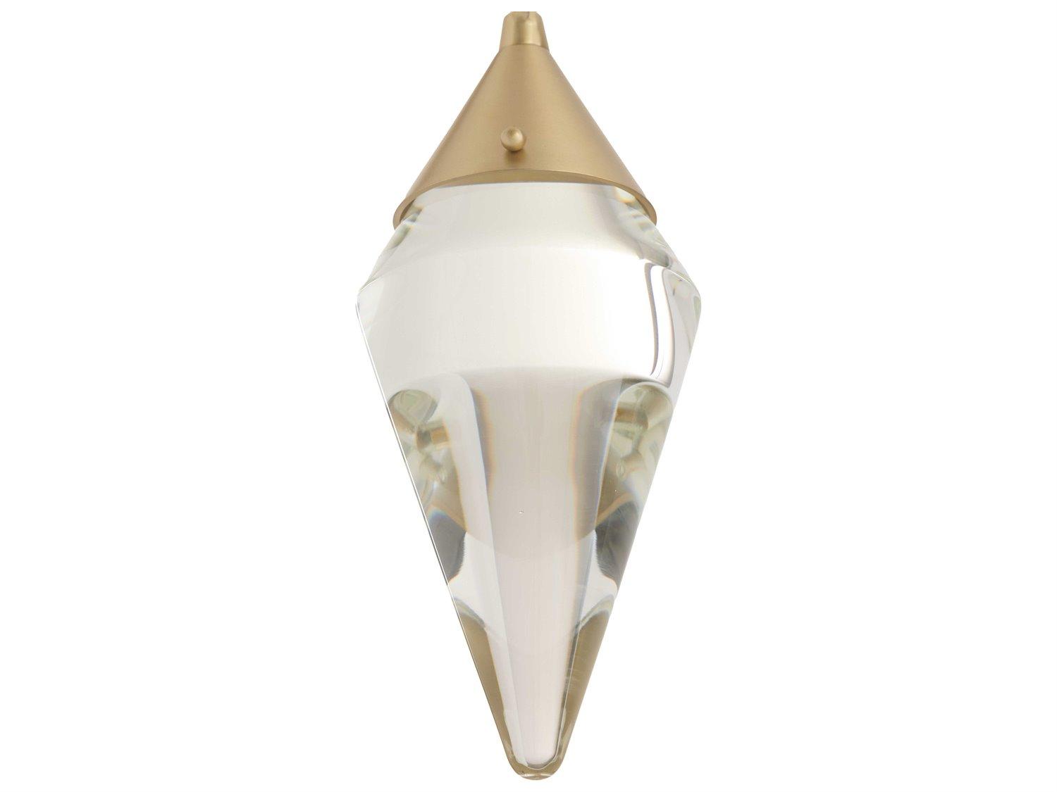 Arteriors Home Berkley 1-Light Antique Brass Geometric Mini Pendant