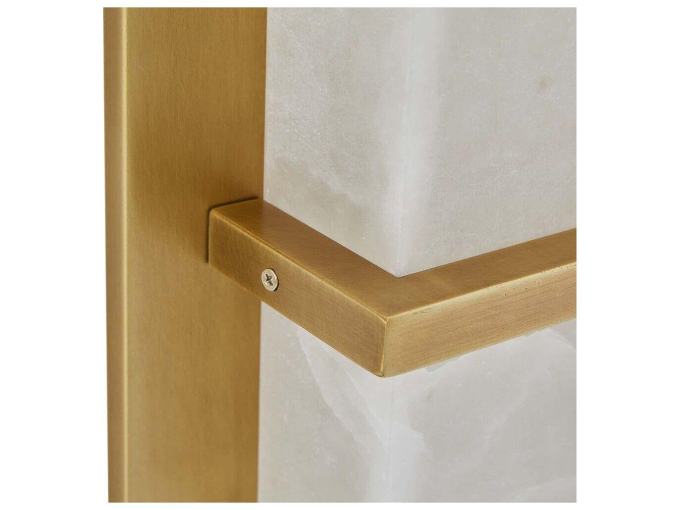 Arteriors Home Redmond 2-Light Antique Brass Wall Sconce