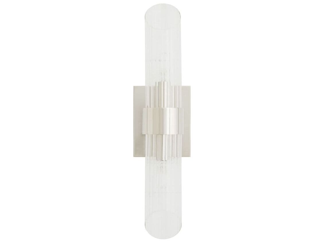 Arteriors Home Elyse 2-Light Polished Nickel Wall Sconce