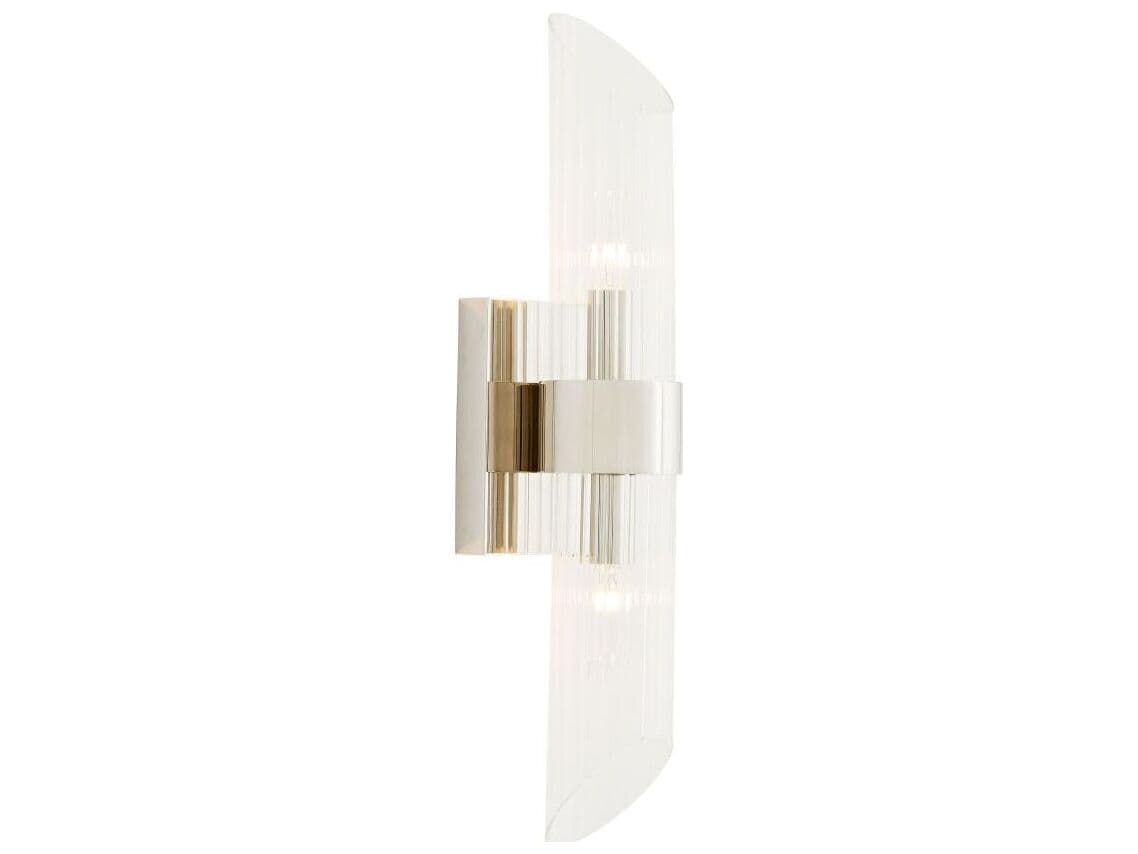 Arteriors Home Elyse 2-Light Polished Nickel Wall Sconce