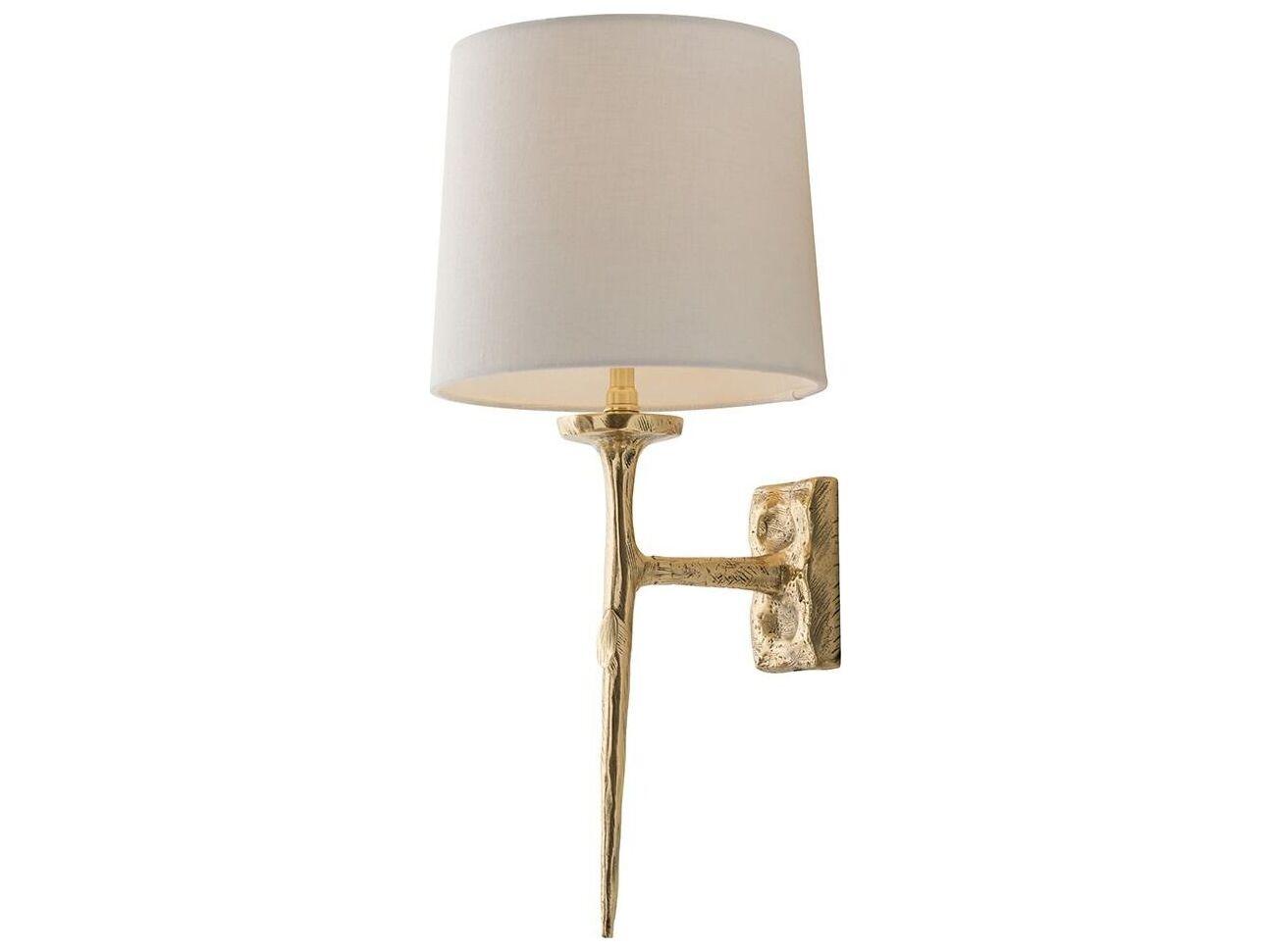 Arteriors Home Franz 1-Light Antique Brass Wall Sconce