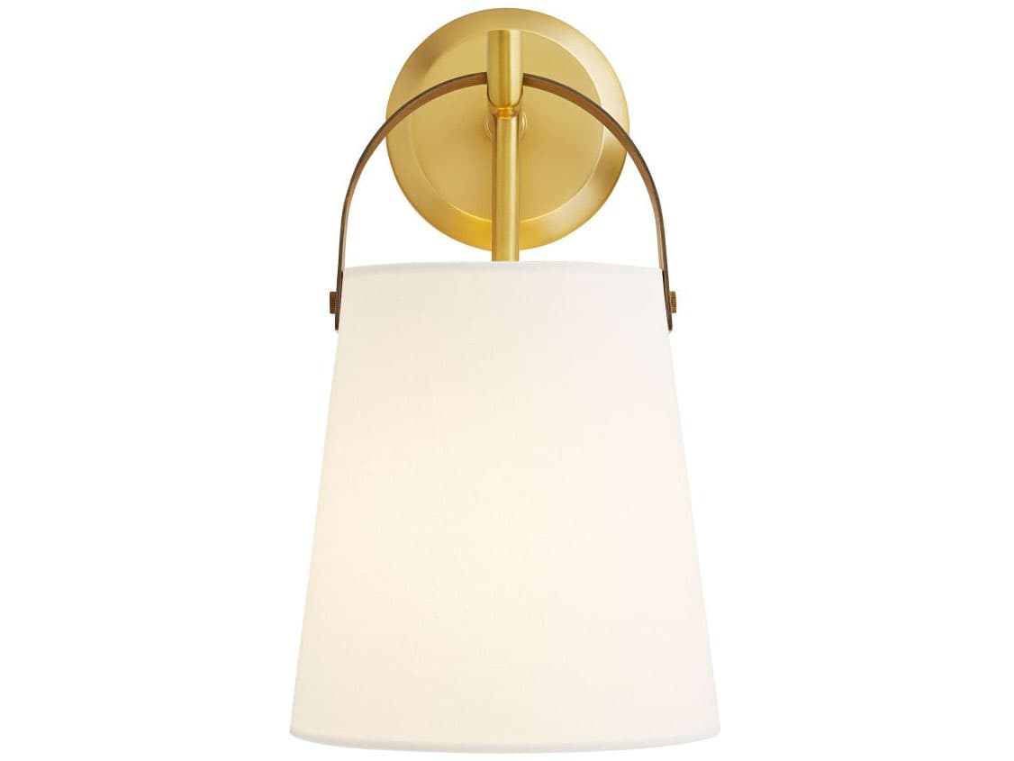 Arteriors Home Ian 1-Light Antique Brass Bronze Wall Sconce