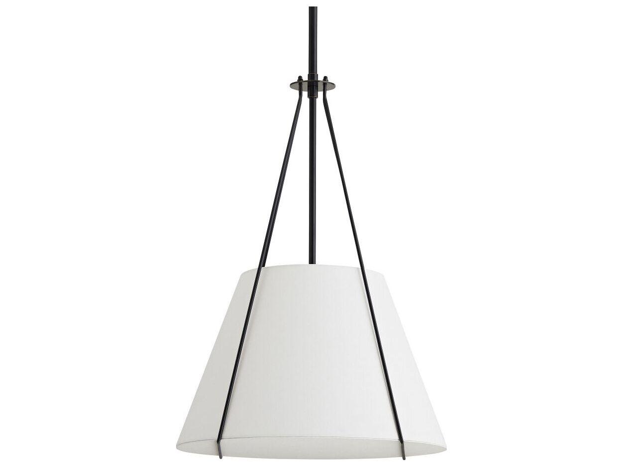 Arteriors Home Heloise 1-Light Bronze Drum Pendant