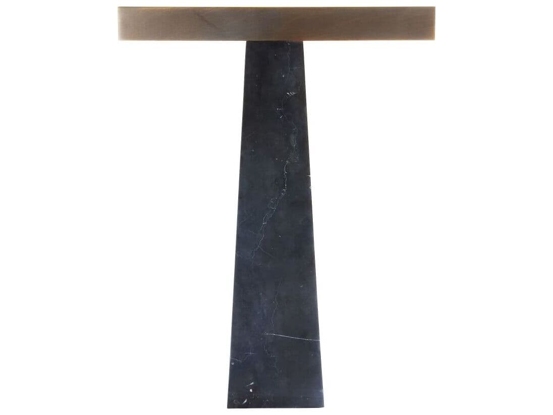 Arteriors Home Osbert English Bronze Black Marble Table Lamp
