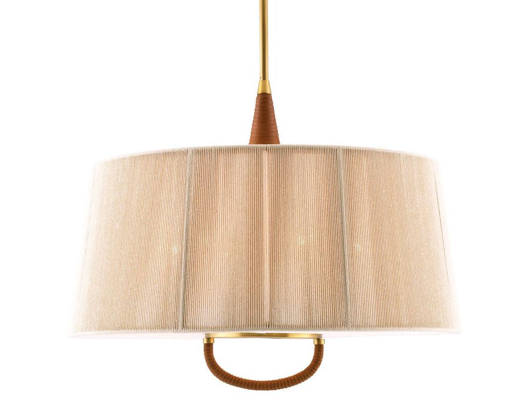Arteriors Home Middlebury 6-Light Antique Brass Brown Pendant