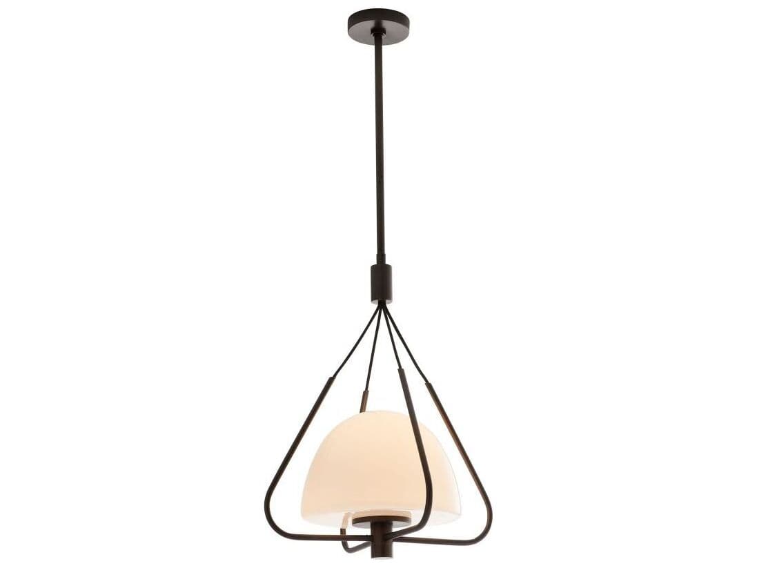 Arteriors Home Oldham 1-Light English Bronze Geometric Pendant